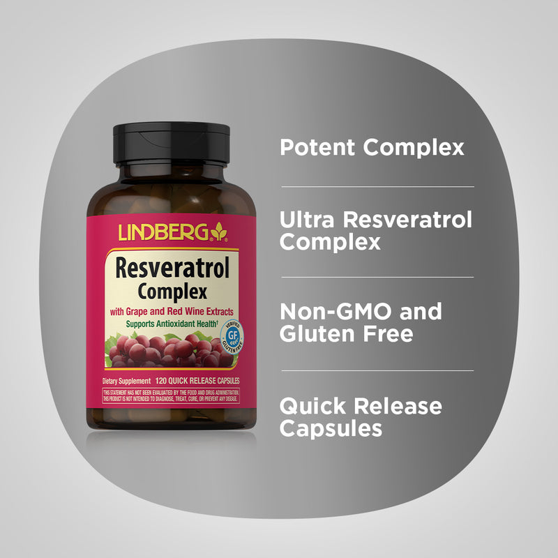 22071 LN Resveratrol 100 mg 120 Capsules (LN342)