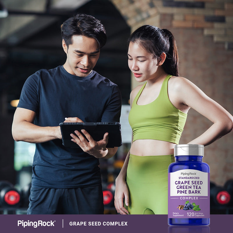 391 18+ ID REQ! Standardized Grapeseed, Green Tea & Pine Bark Complex