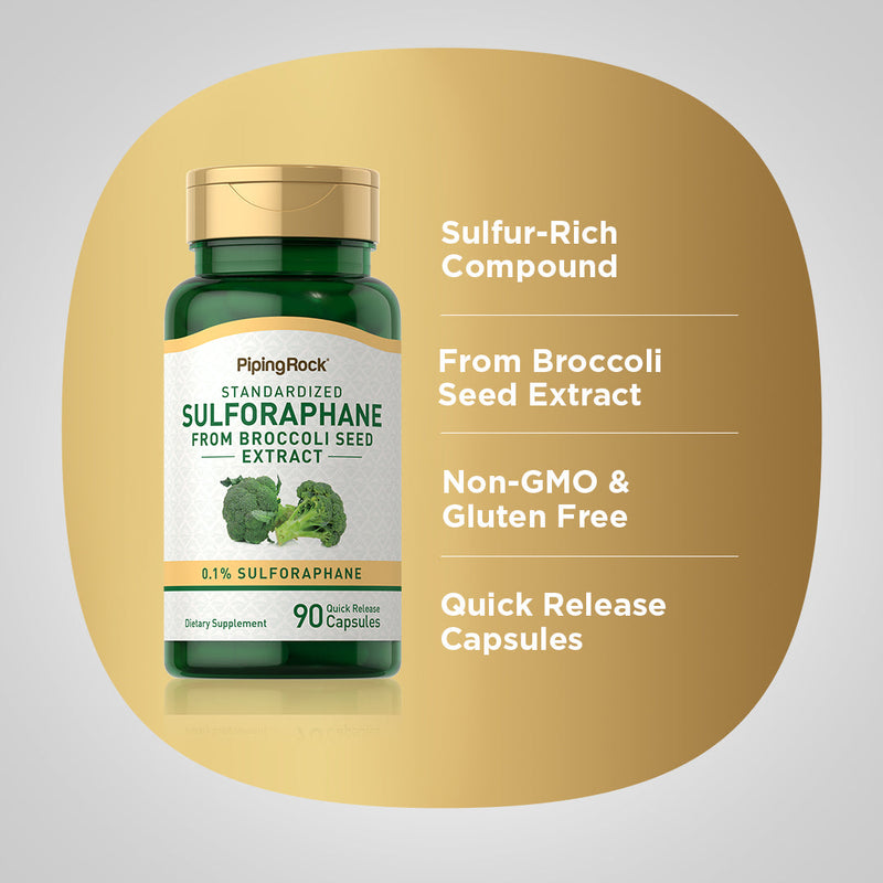 7411 PIP Sulforaphane (Broccoli) 90 Capsules