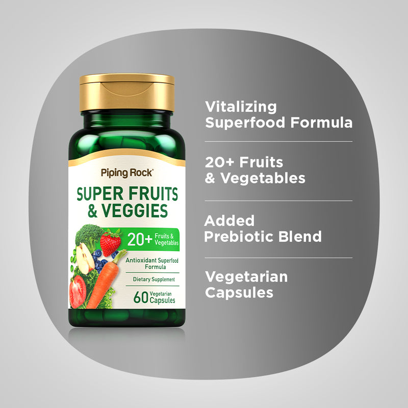 13101 PIP  Super Fruits and Veggie Capsules 60