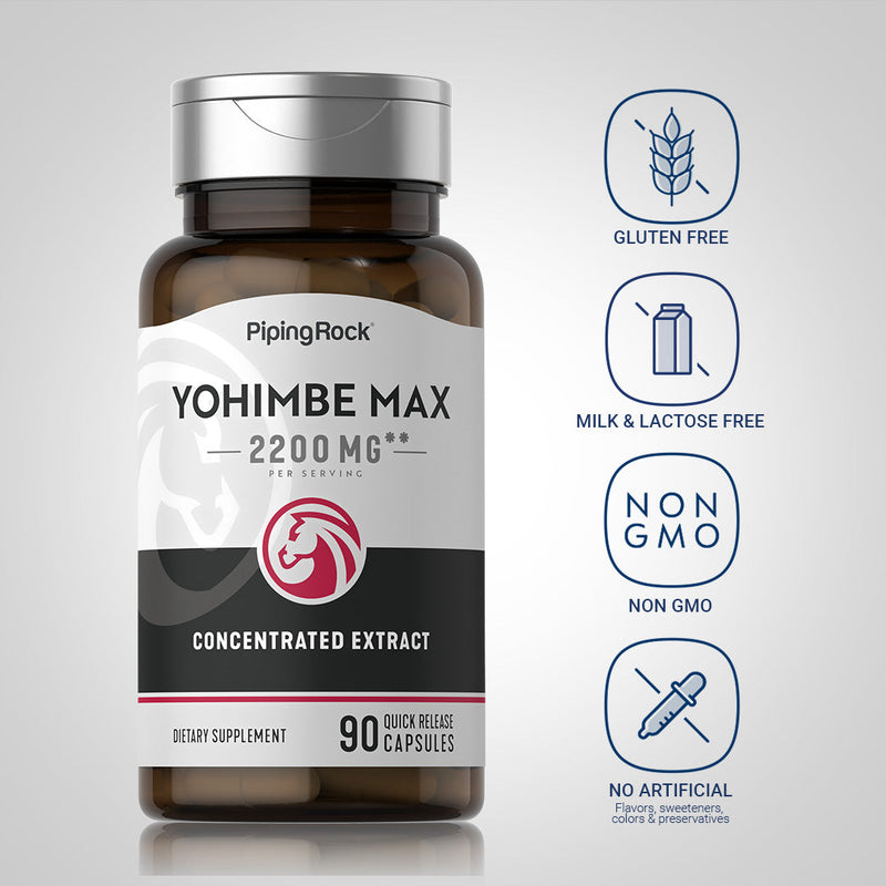 2011 PIP Yohimbe Max 2200 Capsules 90