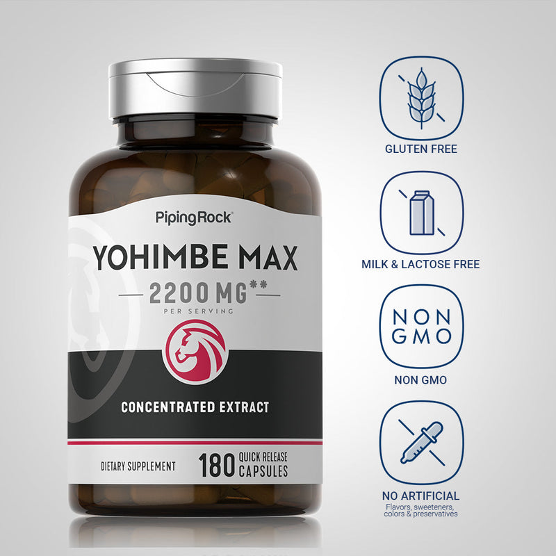 2012 Yohimbe Max 2200 180 Capsules