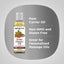 Product highlights graphic stating Pure Carrier Oil, Non-GMO, and Gluten Free. Ideal for creating personalized massage oils.