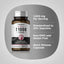 Product highlights graphic stating 1,000 mg per serving, standardized to 20% saponins, non-GMO, gluten-free, quick release capsules.