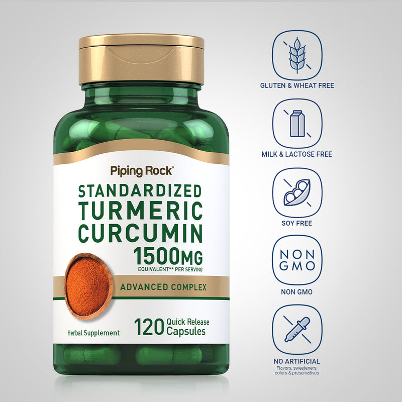 11011 PIP Turmeric Advanced Complex 120 Capsules