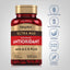 Ultra Max Antioxidant bottle with icons indicating gluten-free, milk-free, vegetarian, non-GMO, no artificial additives.