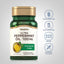 Peppermint Oil bottle with icons indicating Gluten & Wheat Free, Milk & Lactose Free, Non GMO, No Artificial Flavors or Colors.