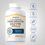 Pancreatin Enzyme bottle with icons indicating Gluten, Wheat, Milk, Lactose, Soy Free, Non GMO, No Artificial Flavors, Sweeteners, Colors.