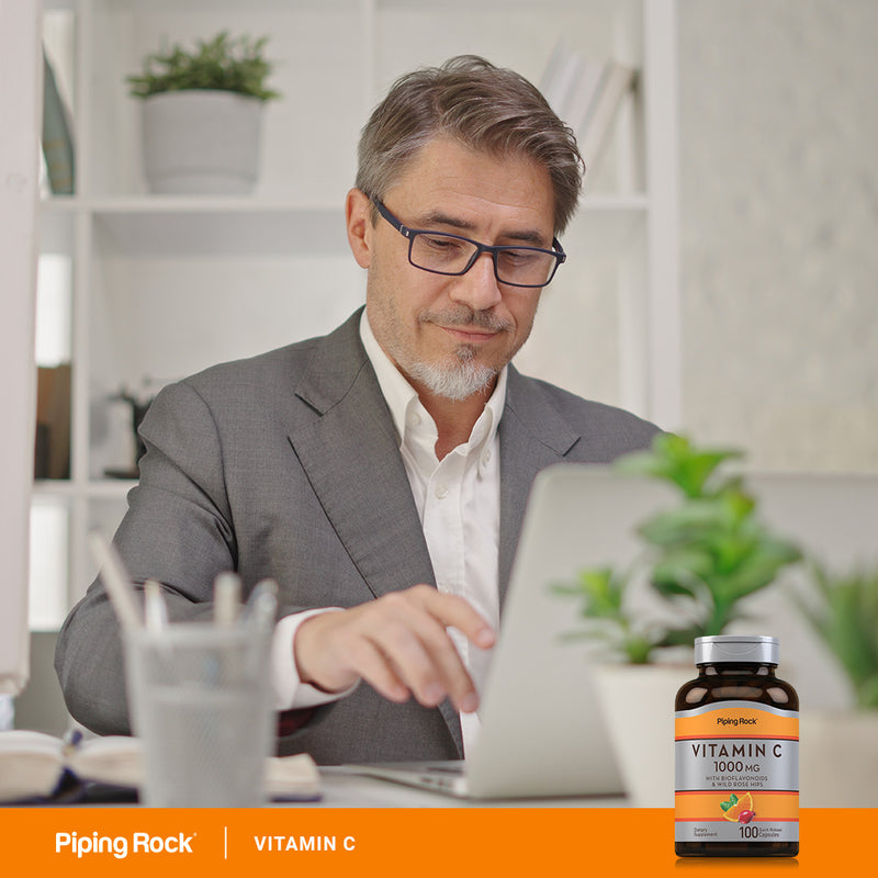 1391 PIP C 1000 mg w/ Bio & RH Capsules 100