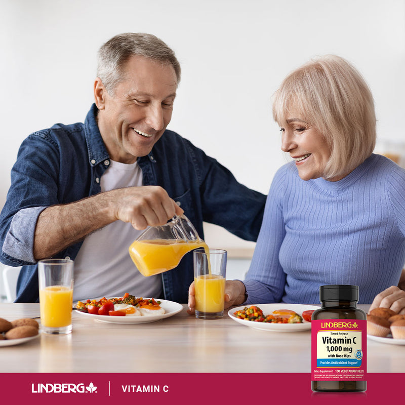 22430 LN Vit C 1000 mg w/RH TR 100 Tablets (LN1375)