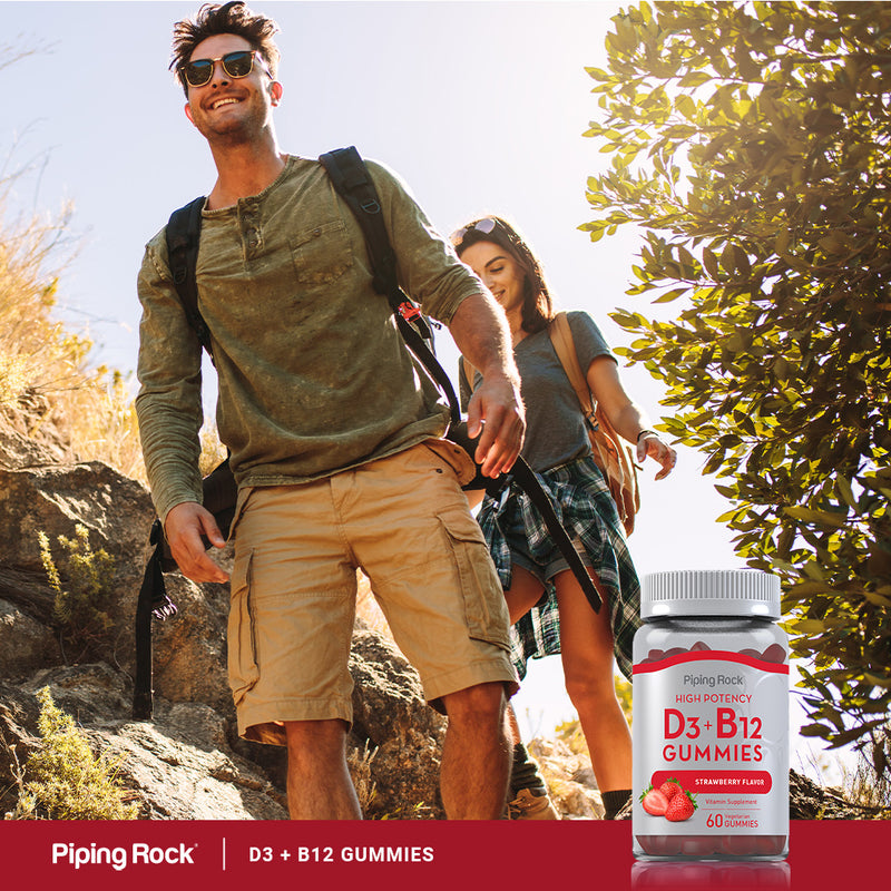 18771 Vitamin D3+B12 60 Gummies (NT18771)