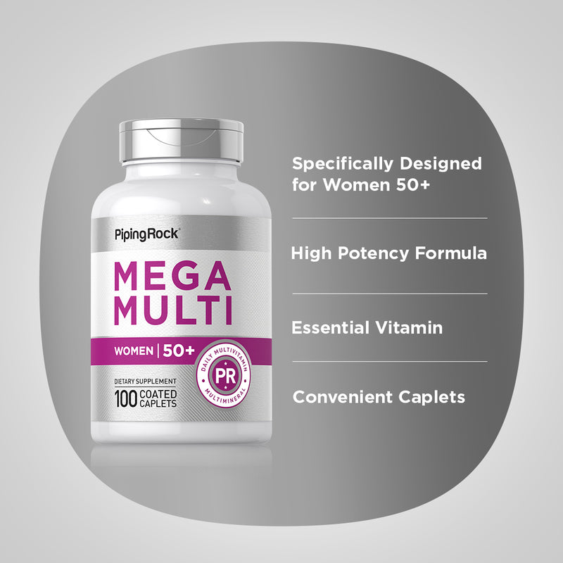 2321 PIP Woman's Multi 50 Plus Coated Caplets 100