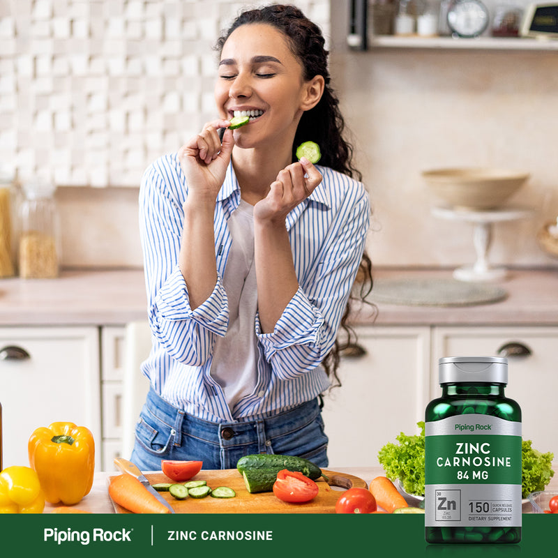 15441 PIP Zinc Carnosine 84 mg 150 Capsules