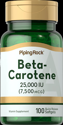 1491 Beta Carotene (Vitamin A) 25,000 IU