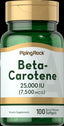 1491 Beta Carotene (Vitamin A) 25,000 IU