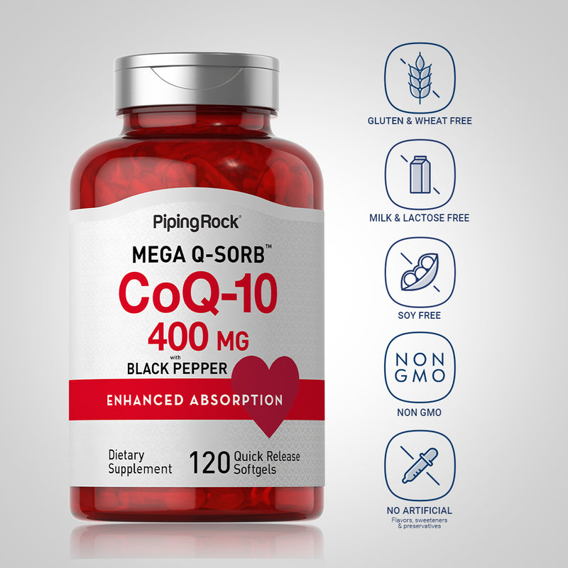 931 PIP  CoQ10 400 mg Softgels 120