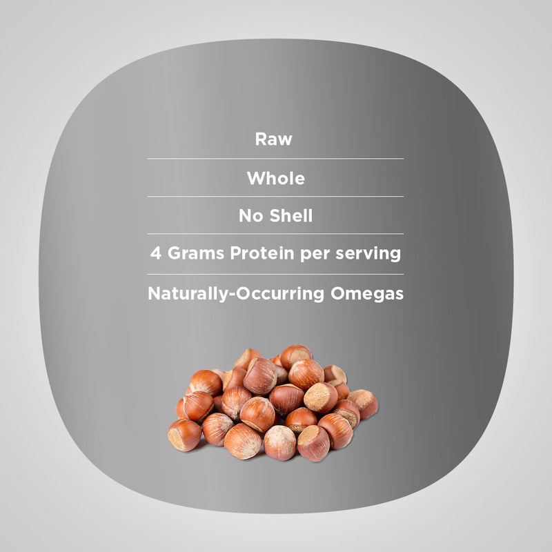 60270 PIP Hazelnuts Raw No Shell 1lb (25