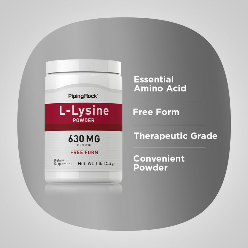 39365 PIP  L-Lysine Powder 1 LB  1.5 yr
