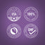 Infographic: Packaged & Lab Tested In The USA, Highest Quality 100%, Finest Ingredients Ethically Sourced, Good Manufacturing Practice GMP Quality Product