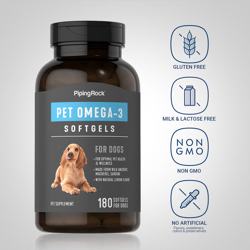 10390 PIP Omega-3 for Dogs 180 Softgels