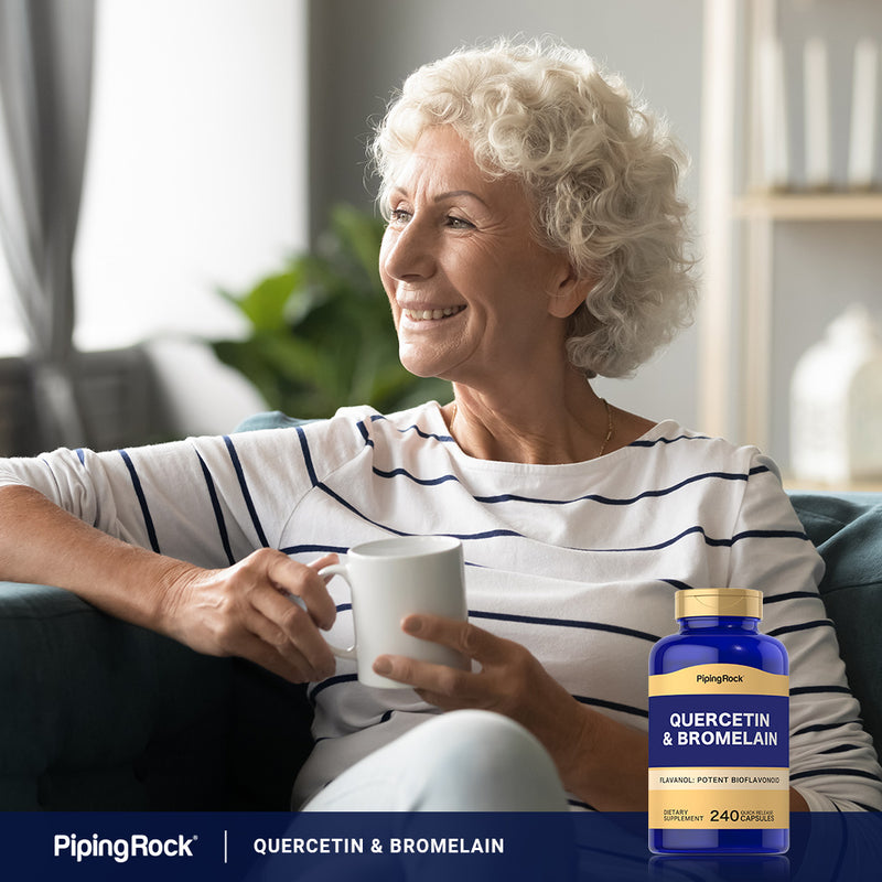 1414 PIP Quercetin Plus Bromelain 240 Capsules