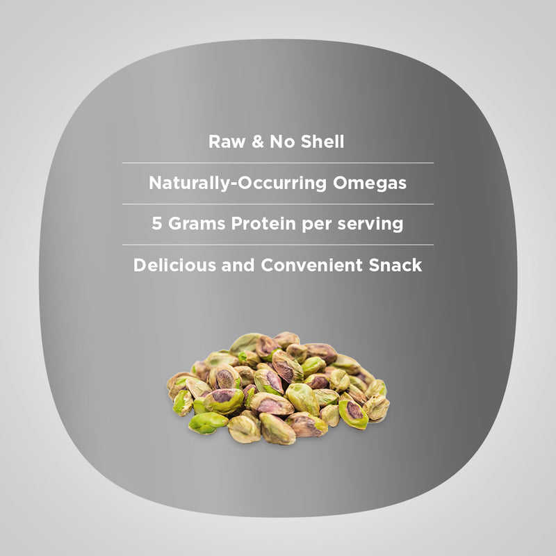 60510 PIP Raw Pistachios (No shell) 1 lb (25
