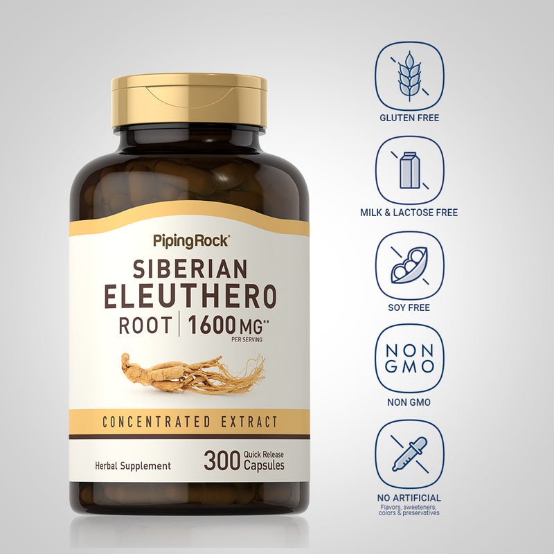 2572 PIP Siberian Eleuthero 1600 mg 300 Capsule
