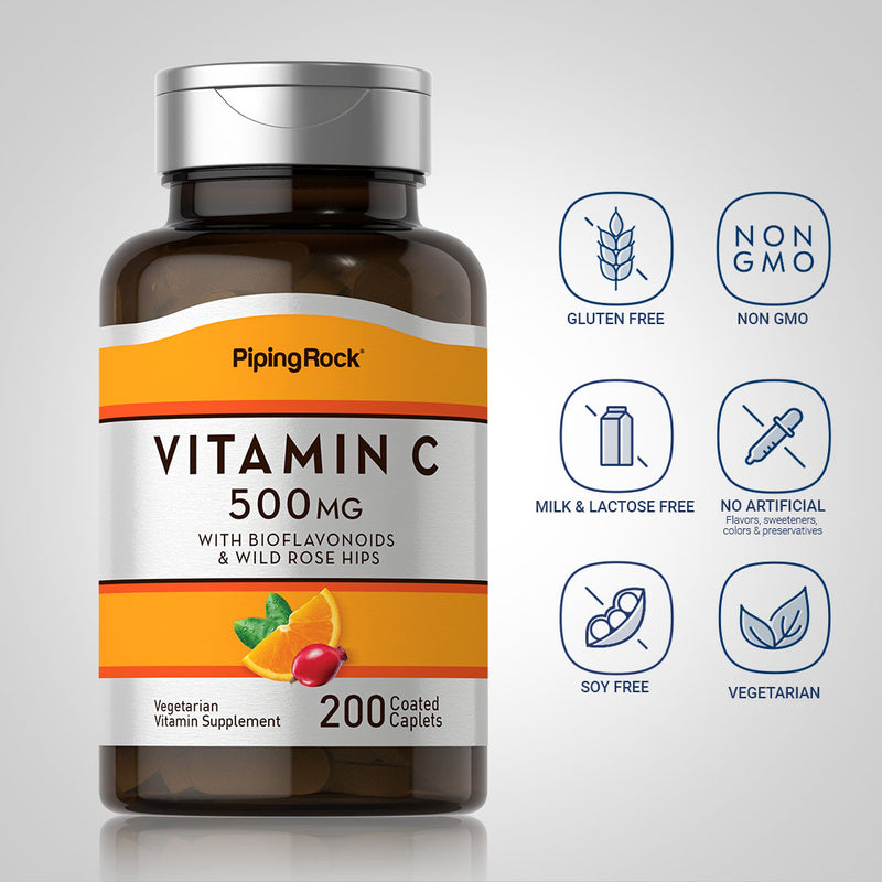 1332 PIP C 500 mg w/ Bioflavonoids &Tablets 200