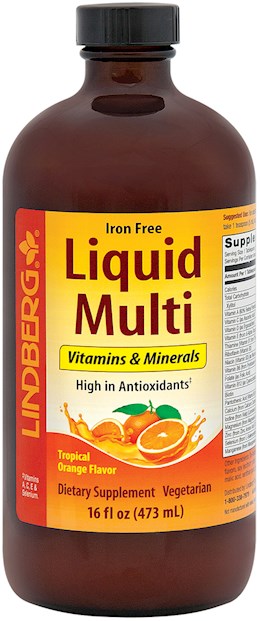 20580 LN Liq Multi - Iron Free Orange Fl 16 oz (99-03772