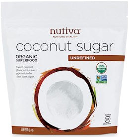 40164 Now Foods  Organic Coconut Sugar 16 oz