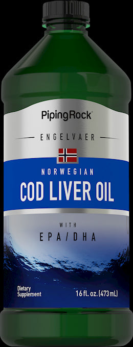 4280 PIP Cod Liver Oil Plain Liquid 16 OZ