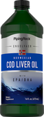 4280 PIP Cod Liver Oil Plain Liquid 16 OZ