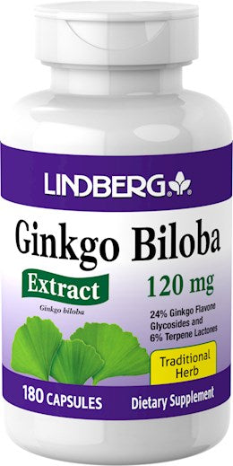 21490 LN Ginkgo Biloba Extract 120 mg  180 Caps (LN2734)