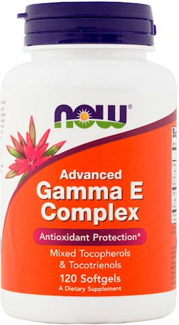 40826 Now Advanced Gamma E 120 Softgels