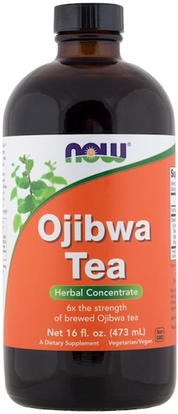 39461 Now Ojibwa Tea Herbal Concent Liquid 16 OZ