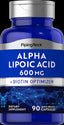 291 PIP Alpha Lipoic Acid 600 mg Capsules 90