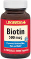 22250 LN Biotin 500 mcg 90 Capsules (98-207-90)