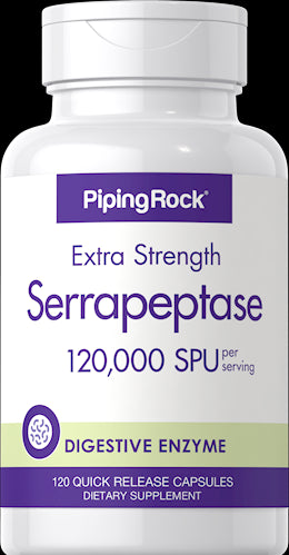 39142 PIP Serrapeptase 120,000 IU  Caps 120