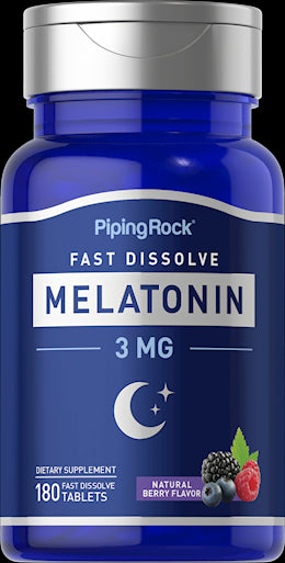 4161 PIP Melatonin 3 mg 180  Fast Dissolve Tablets