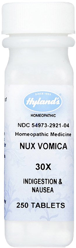 40964 Hylands Nux Vomica 30X Homeo Indigestion & Nausea
