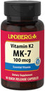 22130 LN Vitamin K-2 100 mcg 60 Softgels (LN5462)