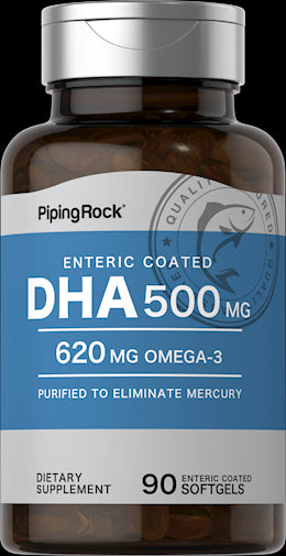 39396 PIP DHA 500 mg Enteric Coated Softgels 90