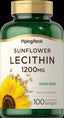 39914 PIP Sunflower Lecithin 1200mg Non GMO 100 Softgels