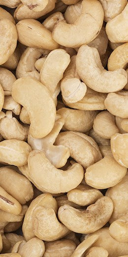 60660 PIP Organic Cashew Raw Whole Unsalted 1lb (25#)