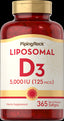 19681 PIP  Liposomal Vit D3 5000 IU 365 softgel