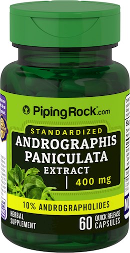 10120 PIP Andrographis Paniculata 400 mg  60 Capsules