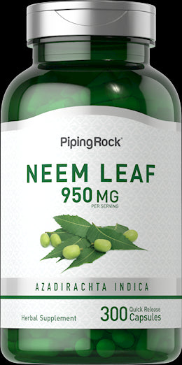 39090 Neem Leaf 950mg 300 Capsules