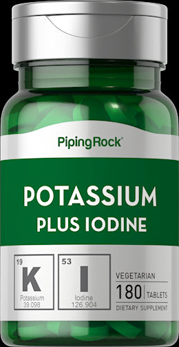 39340 PIP  Potassium Plus Iodine Tablets 180