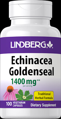 22770 LN Echi & Goldenseal Root 400mg 100 Caps (LN3272)