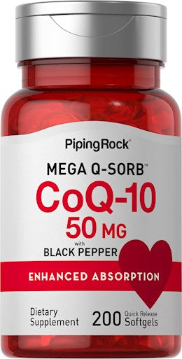 872 PIP Absorbable CoQ10 50 mgSoftgels 200